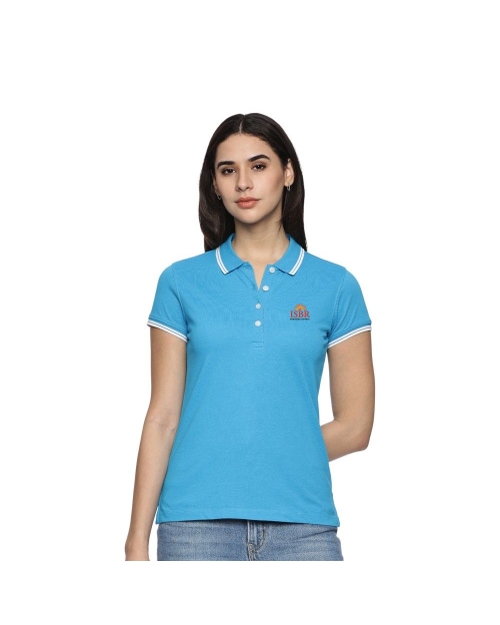 Allen Solly Polo T-shirt Women- Sky Blue